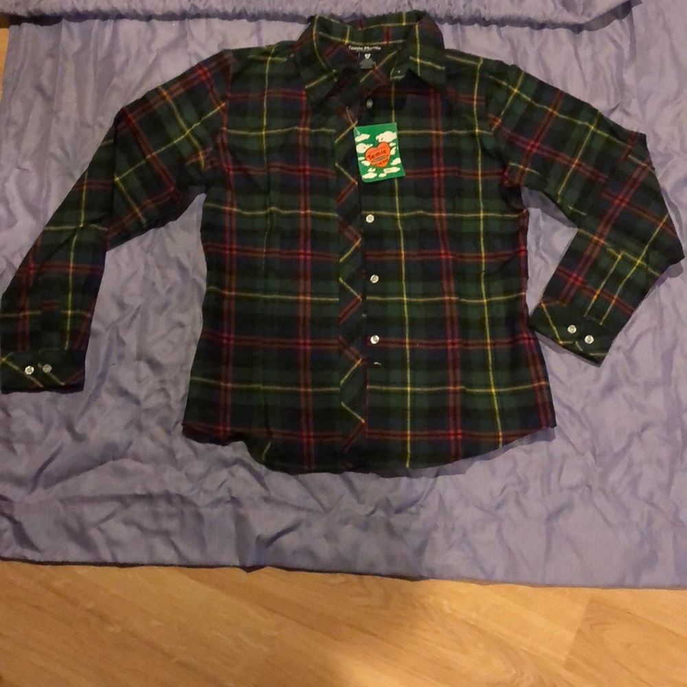 Woman button down shirt